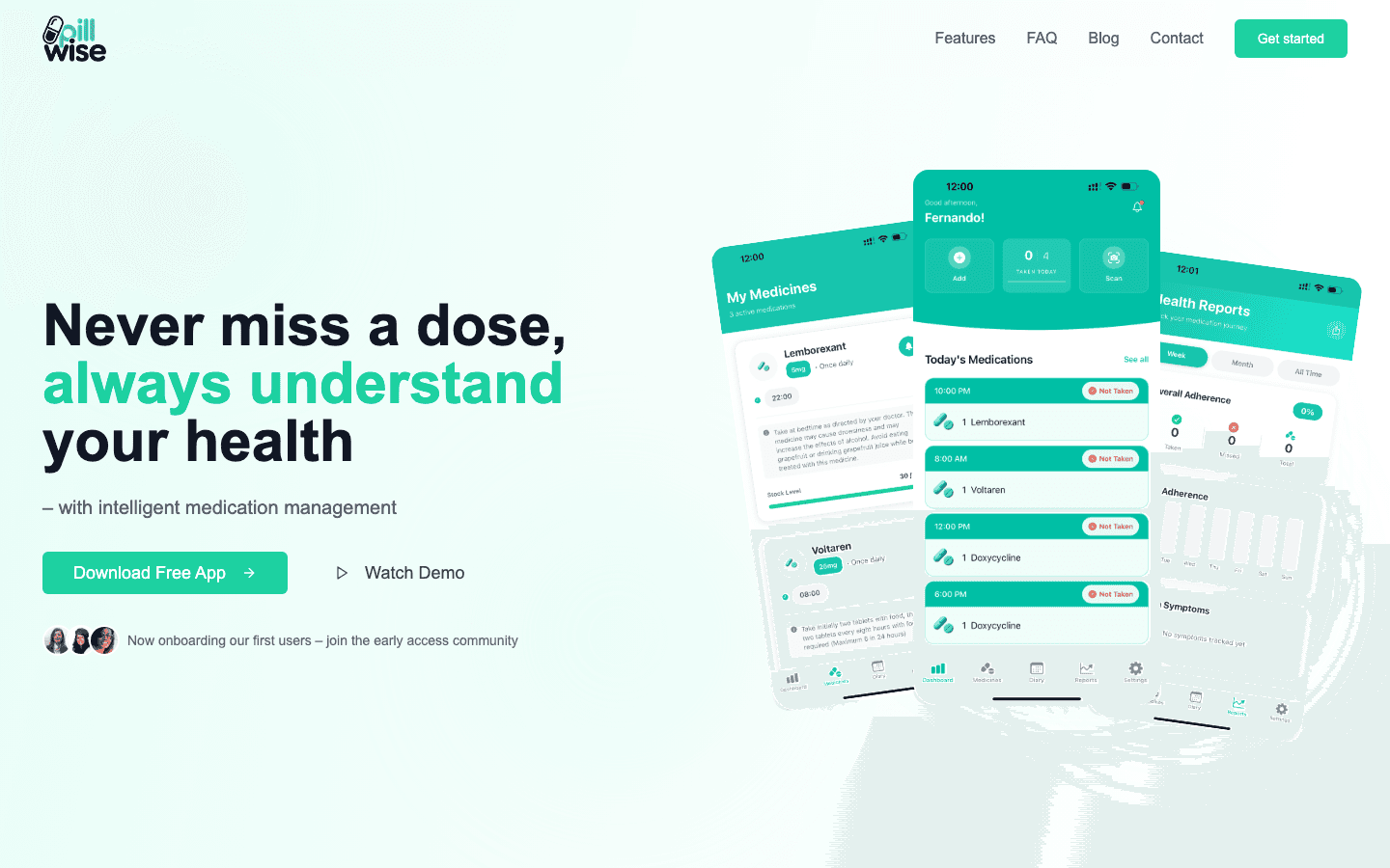 Pillwise website