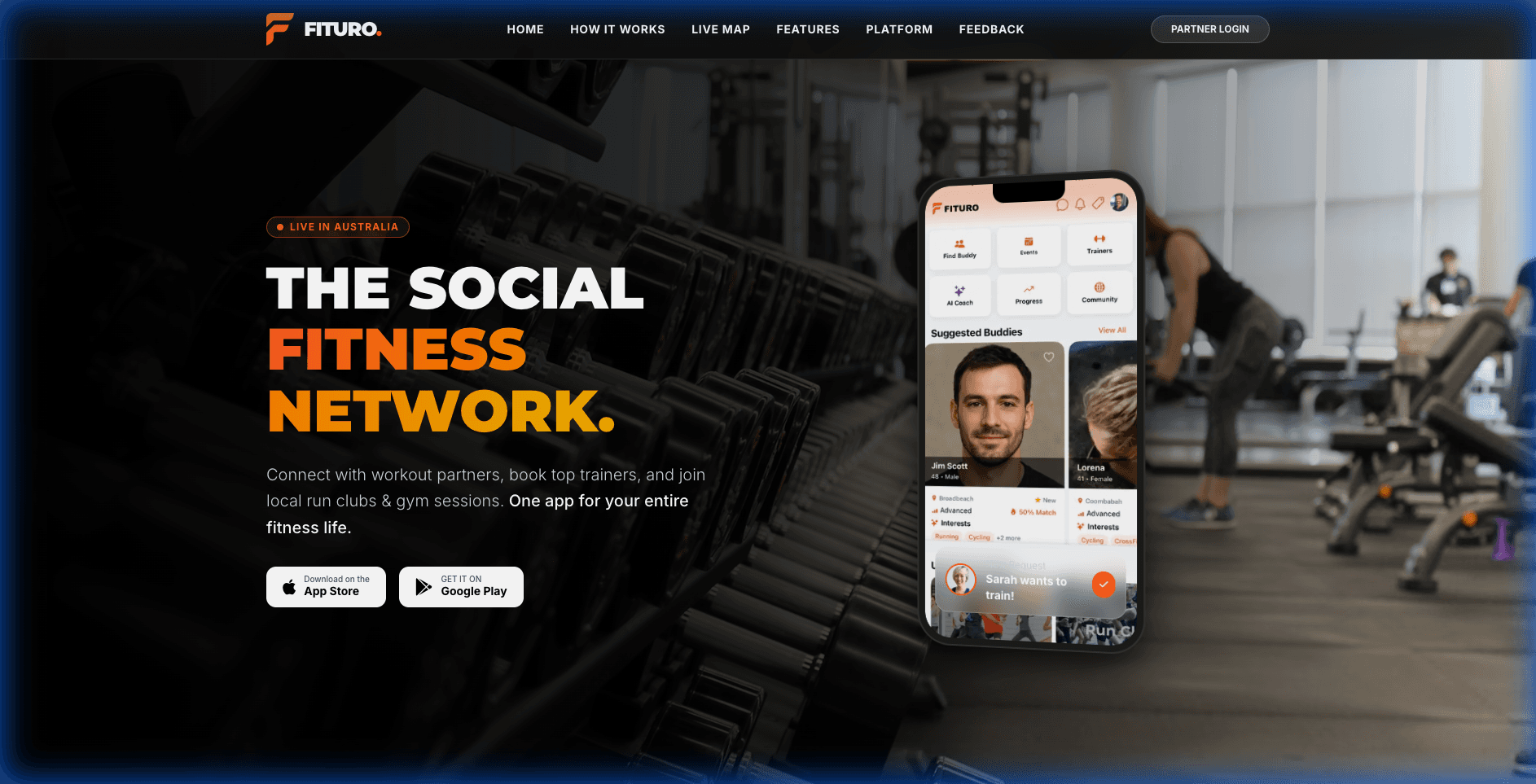 FITURO product screenshot